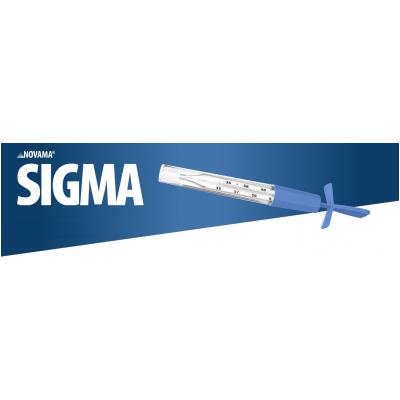 NOVAMA SIGMA Sklenený bezortuťový teplomer analógový