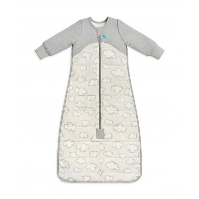 Love To Dream, Spací vak, Etapa 3, 2,5 TOG, 6-18m, šedý/obláčiky