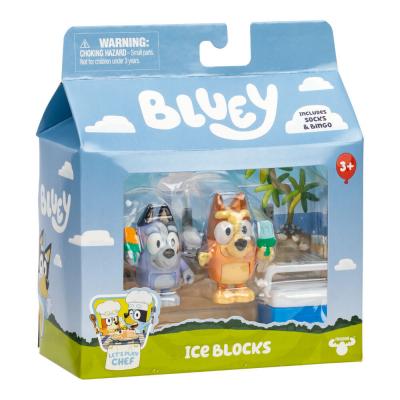 Bluey BLUEY Mini set na hranie - Figúrky s nanukmi a chladničkou