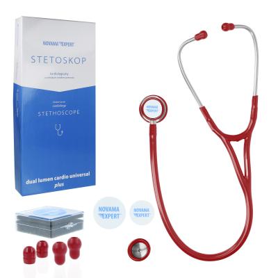 NOVAMA Novama Expert Kardiológický Stetoskop bordový