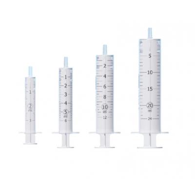 MARGOMED Dvojdielna striekačka, jednorazová, bez latexu, 20ml, 100 ks