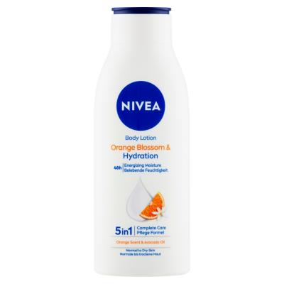 NIVEA Orange Blossom, Krémové telové mlieko s vôňou pomarančových kvetov,  400ml