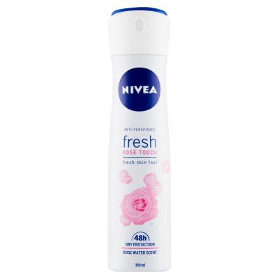 NIVEA Fresh Rose Touch Sprej antiperspirant, 150 ml