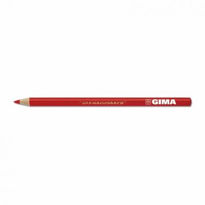 GIMA DERMOGRAPHIC PENCIL RED Sada dermografických ceruziek, červené, 6ks