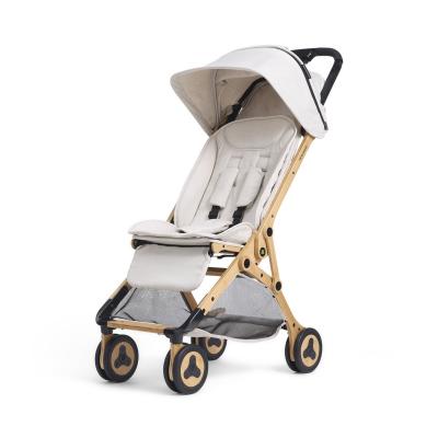 Mozomoza Panda Bambusový športový kočík  - Pieskový