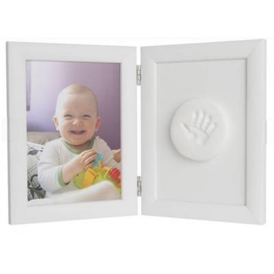 Baby Otisk BabyOtisk Sada pre odtlačok, rámik s hlinou - biely