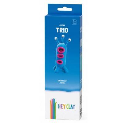 HEY CLAY Aliens Modelovacia hmota, Mimozemšťan Trio