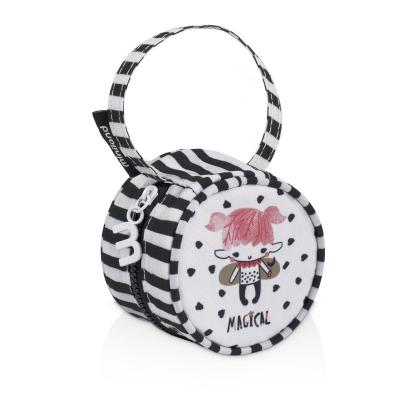 Miniland Magical Púzdro na cumlík , čierno biele