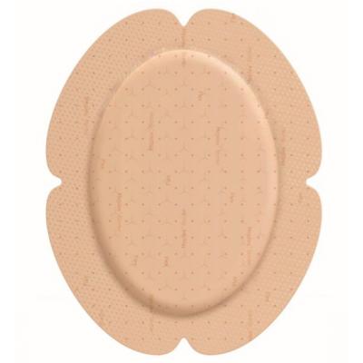 MOLNLYCKE MepilexBorderFlexOval Penový obväz-ošetrenie širokého spektra rán, 7,8x10cm/5ks