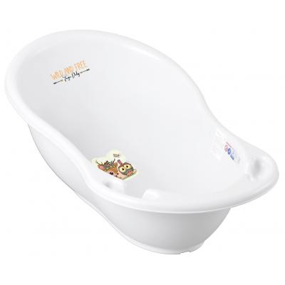 Tega Baby TEGA BABY Vanička malá Malý Jelenček 86cm s výpustom, Biela