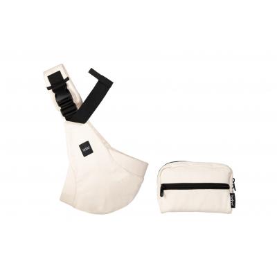 Boba Nosidła Boba Buddy Sling Ergonomický bedrový nosič na bok (8–20 kg), 100% bavlna - krémový