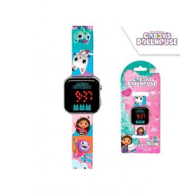Kids Euroswan Digitálne LED hodinky  - Gabby&#039;s Dollhouse