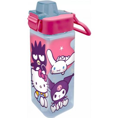 Kids Euroswan Štvorcová fľaša 500ml - Hello Kitty