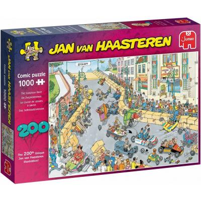 Jumbo Jan van Haasteren Puzzle - The Soapbox Race 1000 dielikov
