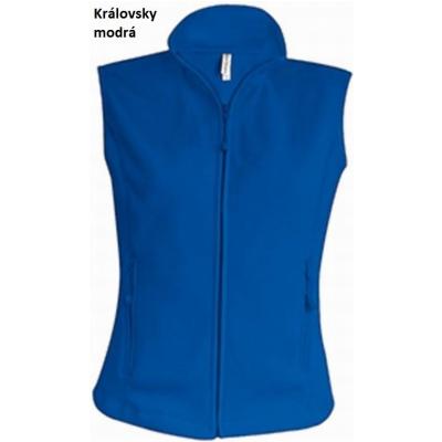 Primastyl Dámska zdravotnícka Fleecová vesta MILADA, kráľovská modrá, veľ. XL