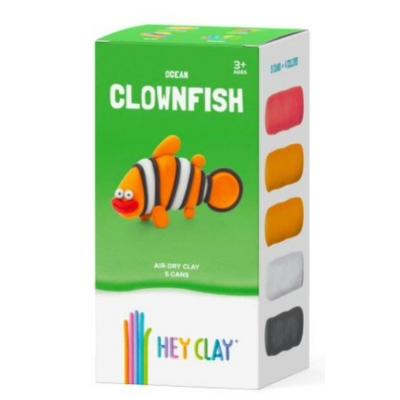 HEY CLAY Clownfish Modelovacia hmota - Klaun očkatý (Nemo)
