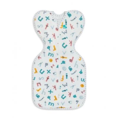 Love To Dream Zavinovačka Swaddle UP, veľkosť XS, abeceda, ETAPA 1, EcoVero