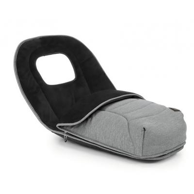 Oyster Poťah / nánožník s vložkou pre kočík Oyster 3, Moon - svetlosivý