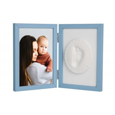Baby Otisk BabyOtisk Sada pre odtlačok, rámik s hlinou - modrý