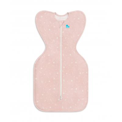 Love To Dream Swaddle UP 50/50, spací vak, veľkosť S, ružový vesmír, 2 FÁZA,