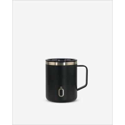 Runbott Mug Nerezový termohrnček s izoláciou, 400 ml, Čierny