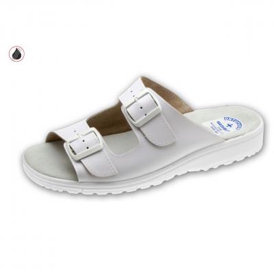 MEDIBUT Zdravotná obuv - sandále, vzor 06S-39, biela, veľ. 39