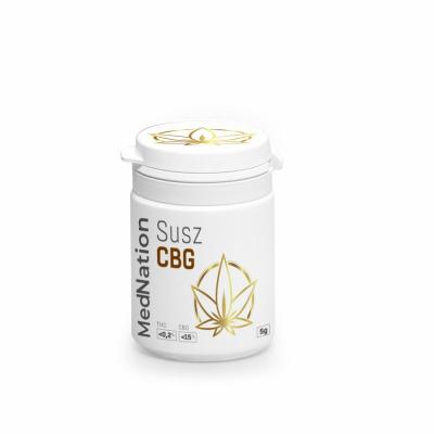 MED NATION Med Nation CBD Sušené konopné kvety s koncentráciou CBD menej ako 15%, 5g