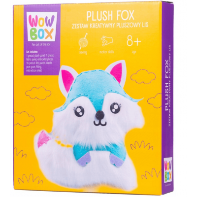 WOW BOX Kreatívna sada Plyšová Líška