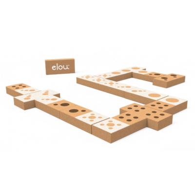 Elou Ekologické korkové kocky - Domino