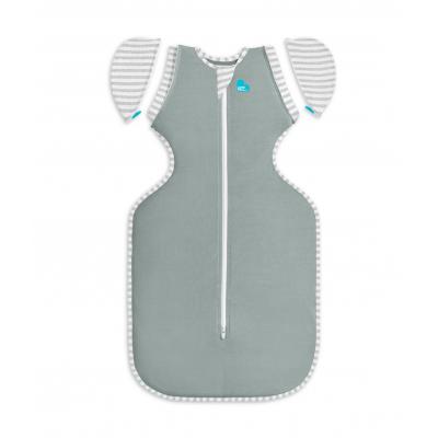 Love To Dream Swaddle UP 50/50, spací vak, veľkosť M, tmavá oliva, 2 FÁZA, Original