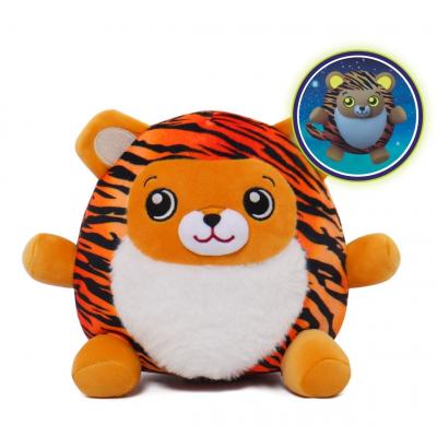 Dream Beams - Svietiaci plyšák/vankúšik, Tiger Connor, 18cm