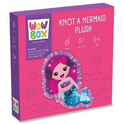 WOW BOX Kreatívna sada Vankúš Morská panna