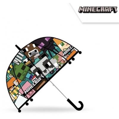 Kids Euroswan Priehľadný dáždnik, Minecraft, 48cm