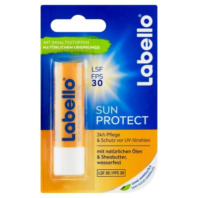 Labello Sun Protect Ošetrujúci balzam na pery OF 30, 4,8 g