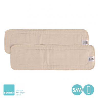 XKKO SENEO Prídavné vložky Twill, Veľkosť S/M, 2ks