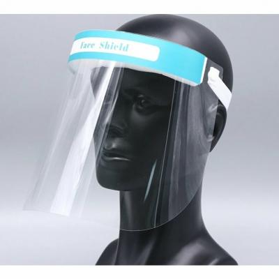 Babys Ochranný štít na tvár s komfortnou penou  a gumičkou