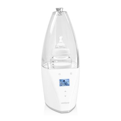 Miniland Ohrievač fliaš a sterilizátor s displejom do domu a auta - strieborný