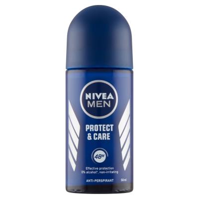 NIVEA Men Protect &amp; Care Guľôčkový antiperspirant, 50 ml