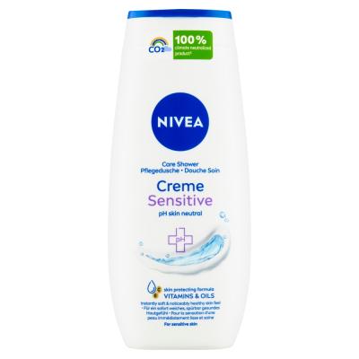 NIVEA Creme Sensitive Ošetrujúci sprchovací gél, 250 ml