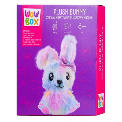 WOW BOX Kreatívna sada Plyšový zajac