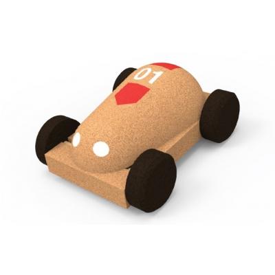 Elou Ekologické korkové kocky - Klasické autíčko