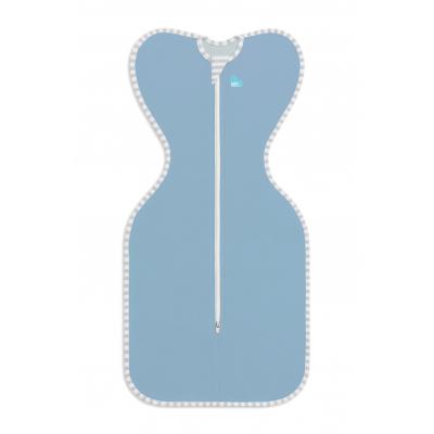 Love To Dream Swaddle UP - Zavinovačka, veľkosť S, dusty blue, 1  FÁZA, 1-3m, 3,5-6kg