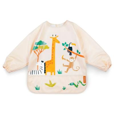 Miniland - Back to school Miniland Podbradník s dlhým rukávom - Džungľa