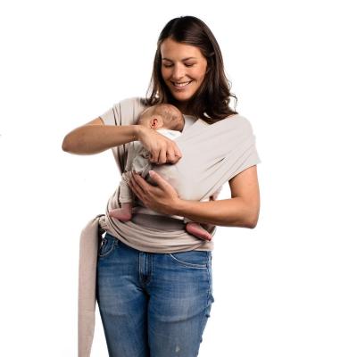 Boba BOBA Wrap Šatka na nosenie detí, bio béžová