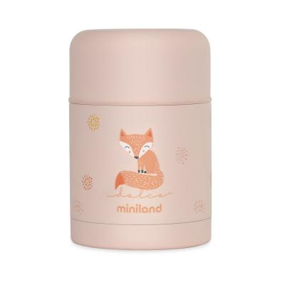 Miniland Dolce Termoska na jedlo, 600 ml, ružová