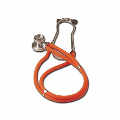 GIMA JOTARAP 5v1, Stetoskop pre internú medicínu, dvojhlavový, dvojhadičkový, oranžový