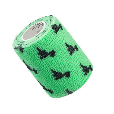 VITAMMY Autoband Samolepiaca bandáž s potlačou dinosaura, modrá, 7,5cmx450cm