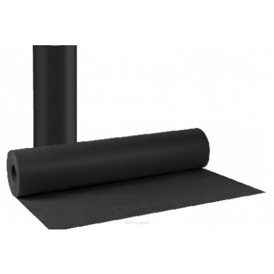 Aseo Paper Podložka na vyšetrovacie lôžko s perforáciou, 58 cm x 70 m, čierna