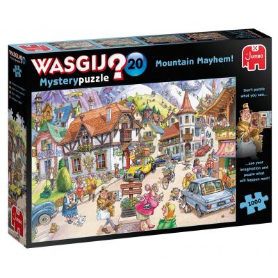 Jumbo Wasgij Puzzle - Mountain Mayhem 1000 dielikov