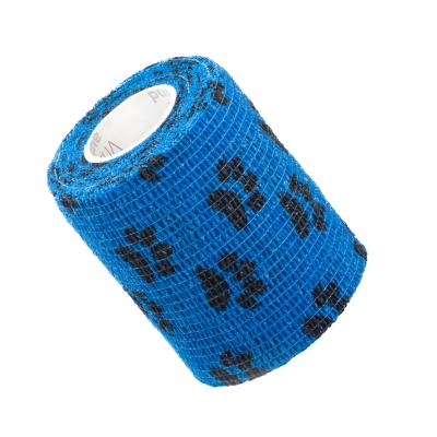 VITAMMY Autoband Samolepiaca bandáž s potlačou labky, modrá, 7,5cmx450cm